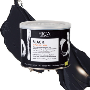 RICA 리카 왁싱 블랙 하드 왁스 400ml (브라질리언 전용)